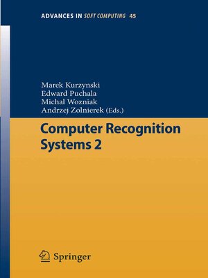 cover image of Computer Recognition Systems 2